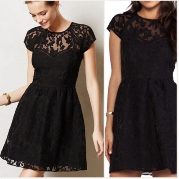 Anthropologie Dresses & Skirts - Anthropologie Taisia Black Dress by Dolce Vita NWT